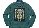 Supreme x Undercover Public Enemy Coach Jacket - Dusty Teal